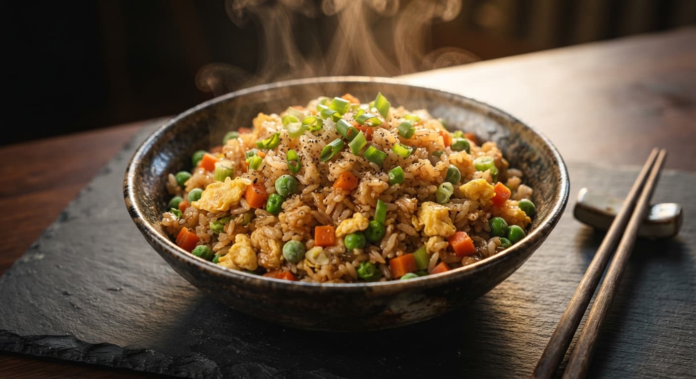 Leftover Vegetable Fried Rice