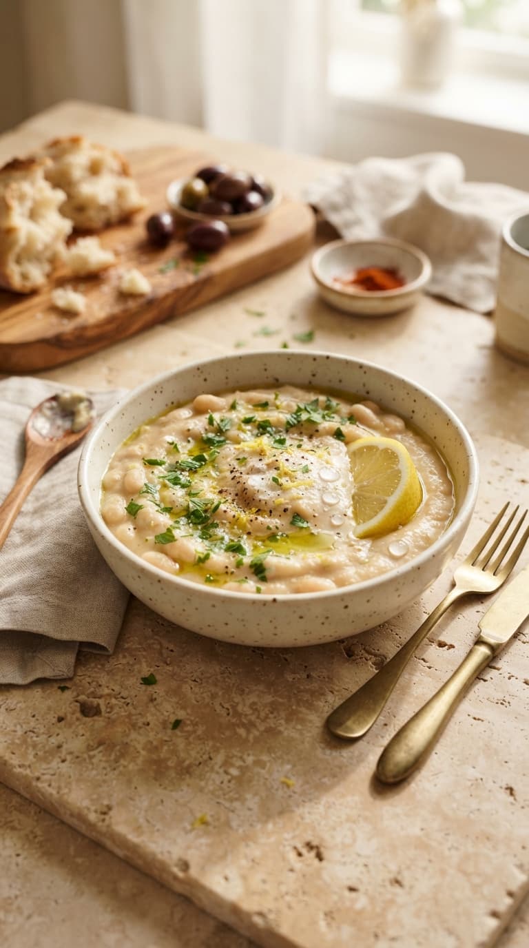 White Bean and Lemon Dip