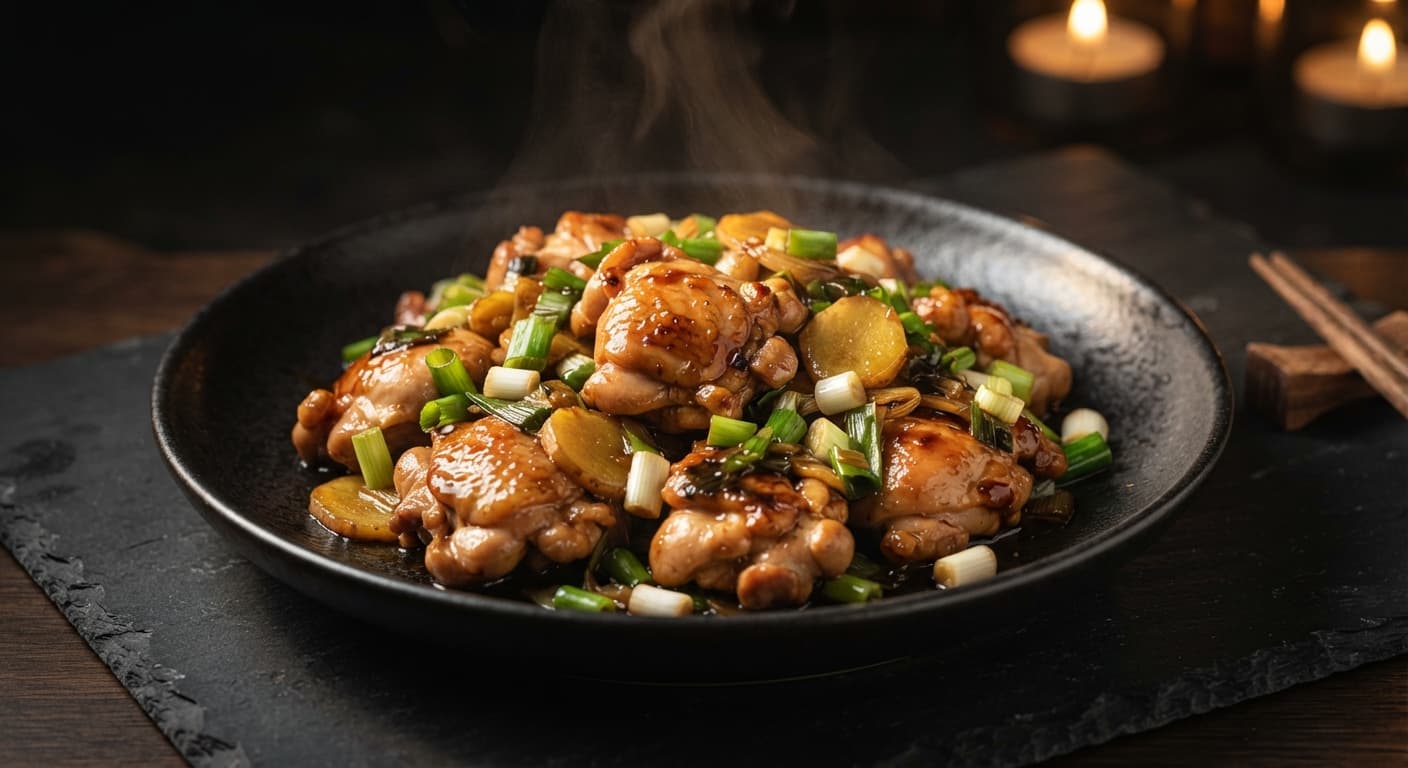 Cantonese Ginger Scallion Chicken