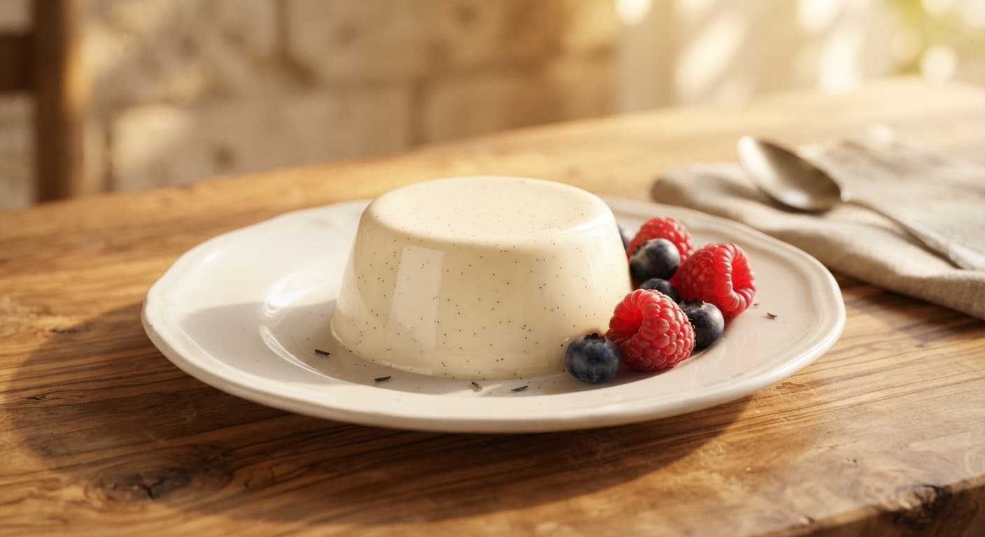 Classic Vanilla Bean Panna Cotta