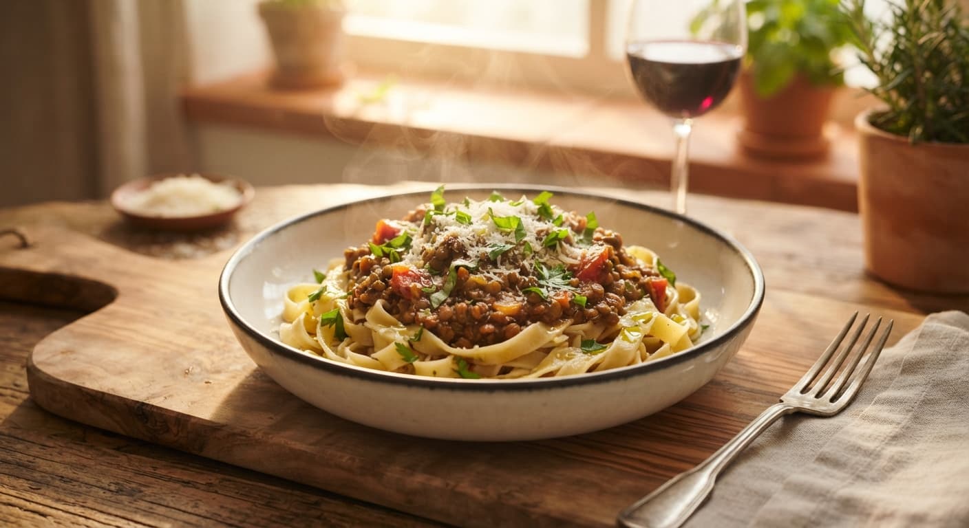 Lentil Bolognese