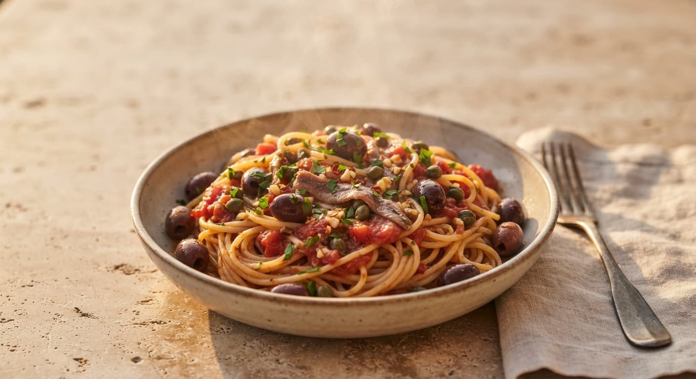 Spaghetti alla Puttanesca
