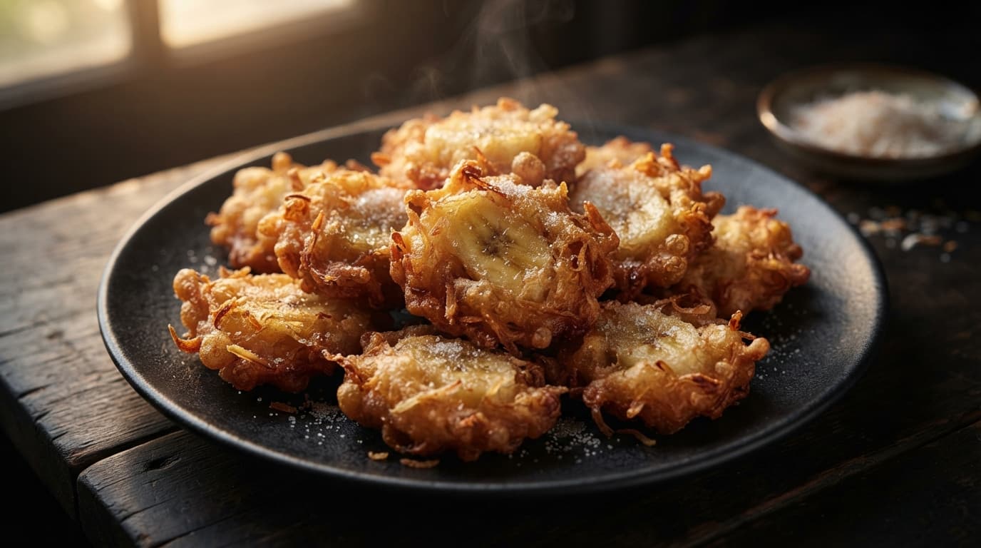 Thai-Style Coconut Banana Fritters