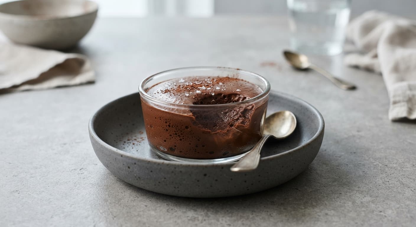 Three-Ingredient Chocolate Mousse