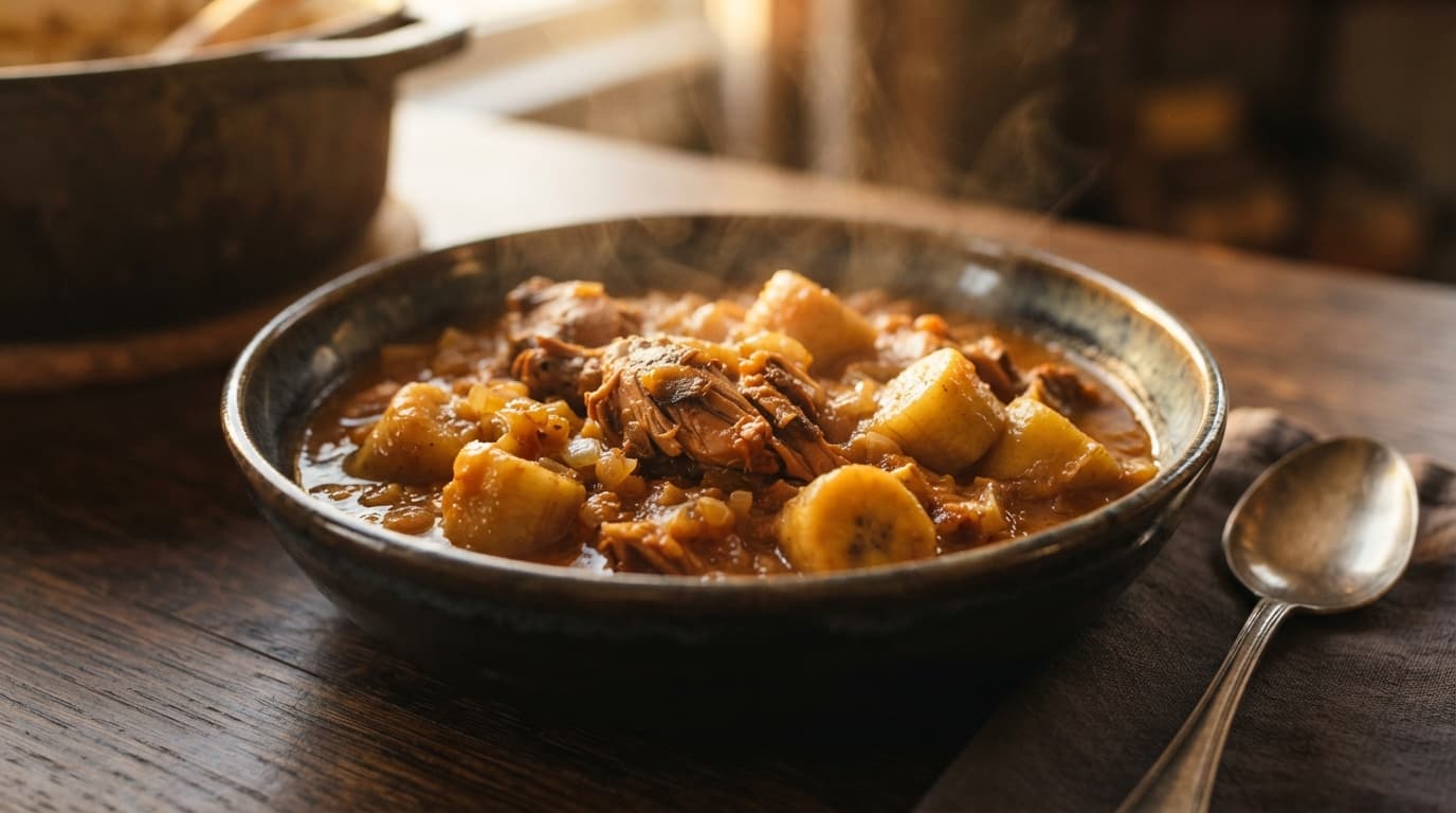 West African Peanut and Banana Stew