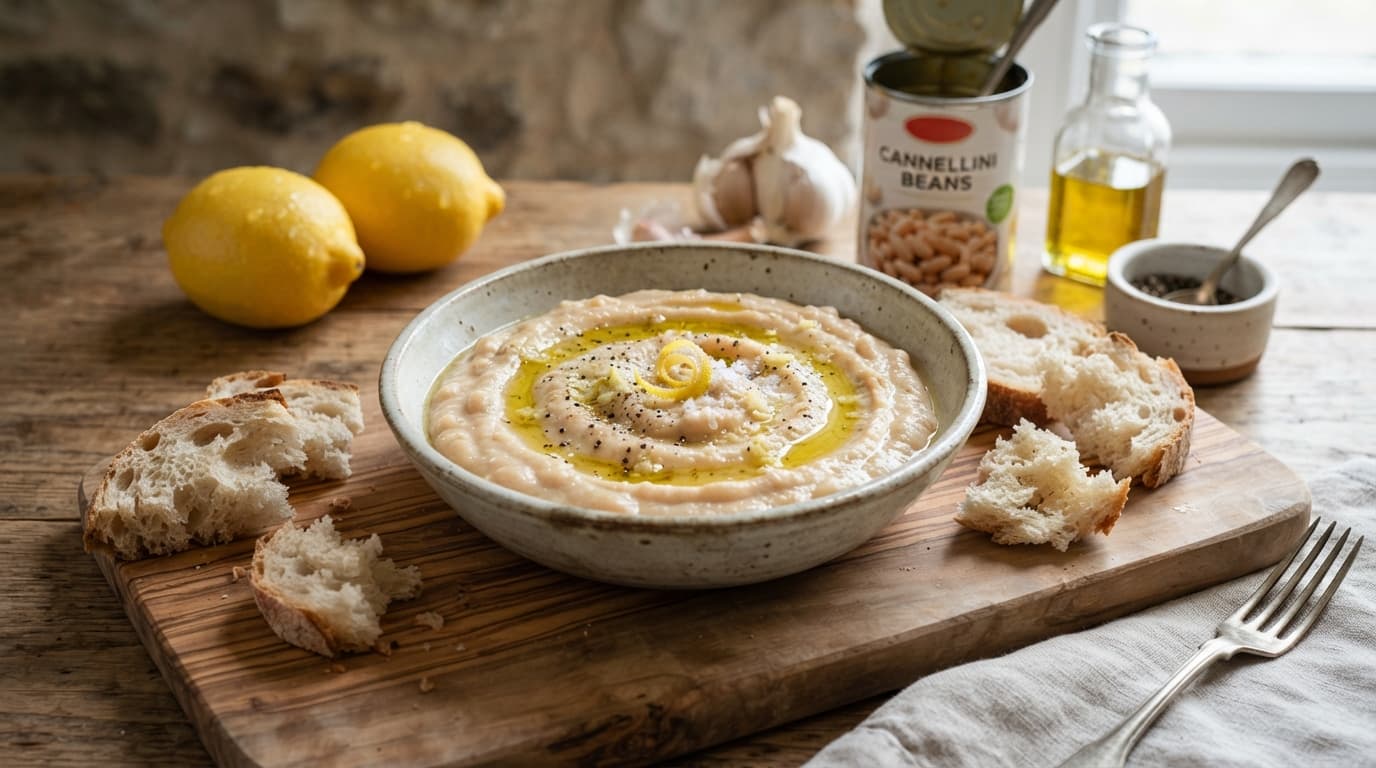 White Bean and Lemon Dip